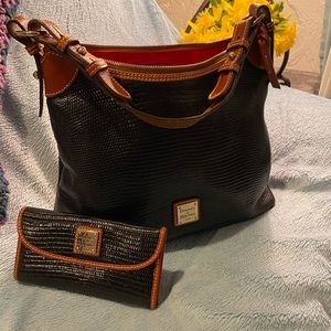 Dooney and Bourke purse and matching wallet